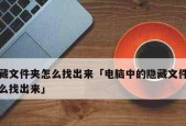 探秘隐藏文件夹（发现隐藏文件夹的方法和技巧）