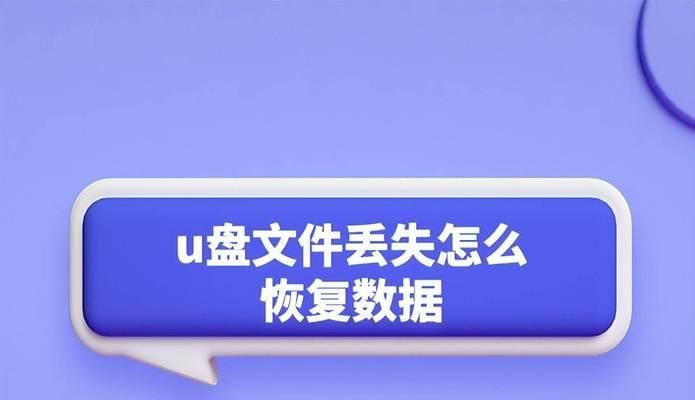 如何找回被删除的U盘文件（简单有效的教程帮您找回重要文件）  第1张